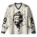 Kyoto-Lion DJ Buddha Zen Music Paneled Long Sleeve Jersey