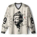 Kyoto-Lion DJ Buddha Zen Music Paneled Long Sleeve Jersey