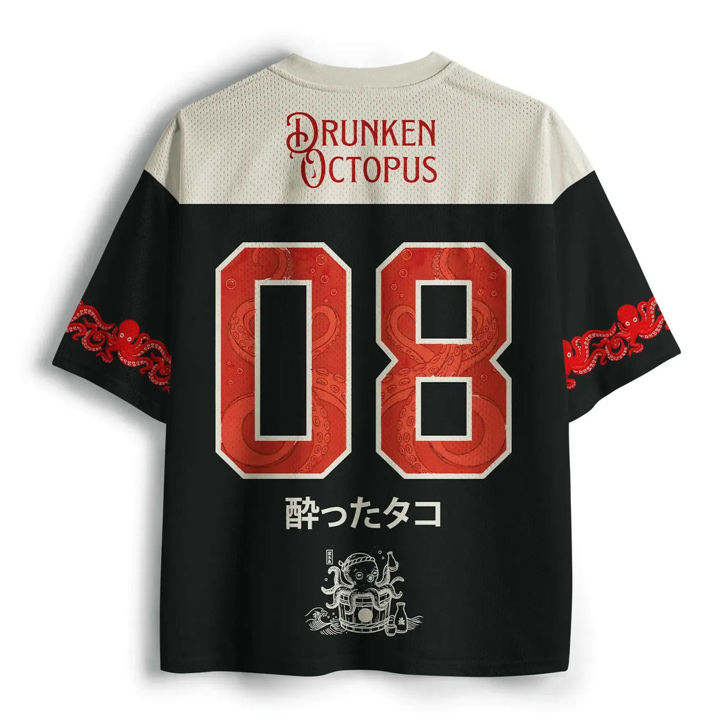 Japanese Quirky Mesh Jersey for Summer