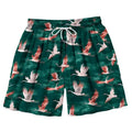 Trendy Kyoto Lion Cranes Swim Trunks for Summer