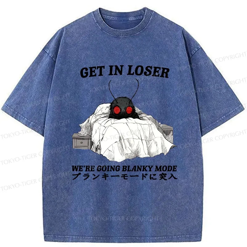 Kyoto-Lion We're Going Blanky Mode Washed T-Shirt