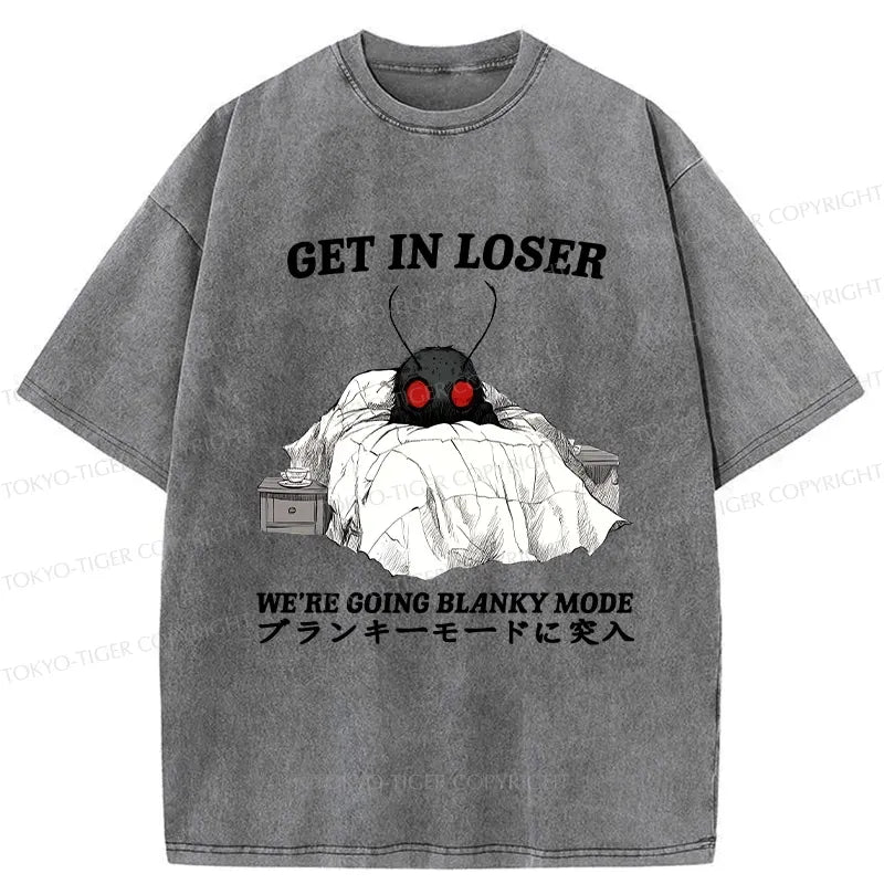 Kyoto-Lion We're Going Blanky Mode Washed T-Shirt