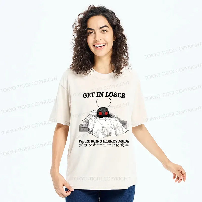 Kyoto-Lion We're Going Blanky Mode Washed T-Shirt