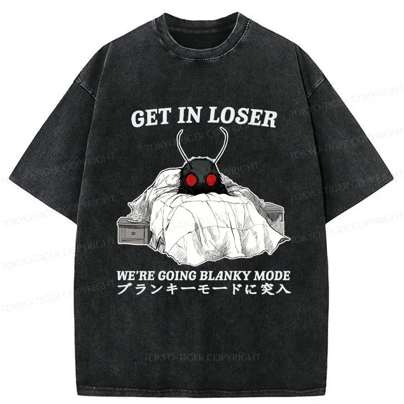 Kyoto-Lion We're Going Blanky Mode Washed T-Shirt