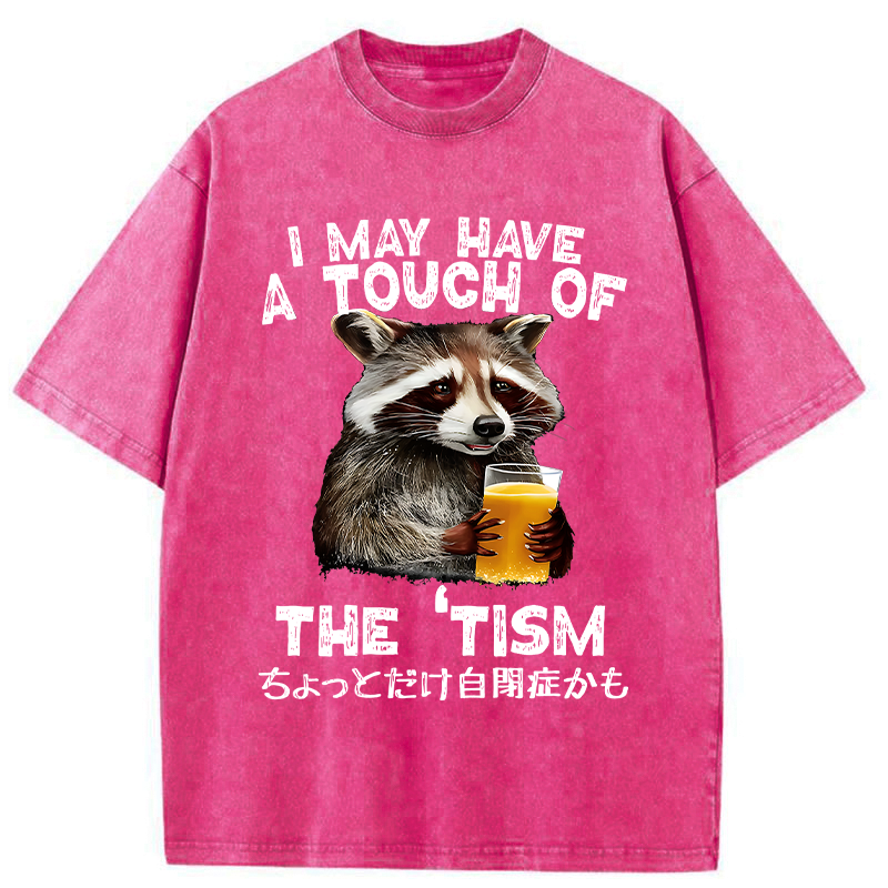 vintage unisex raccoon tee for daily wear