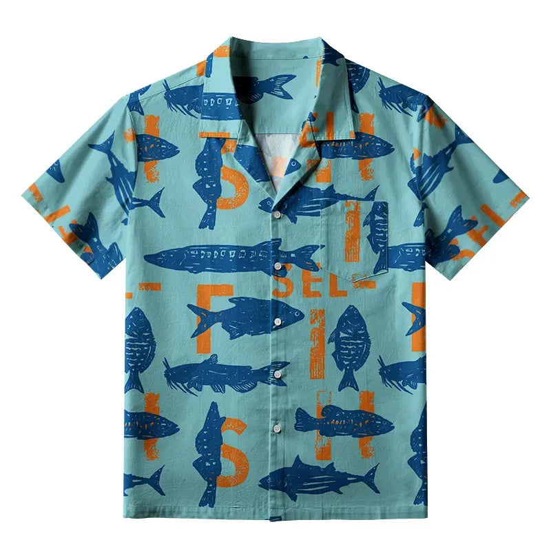 Different Types of Fish Aloha Shirt for Summer