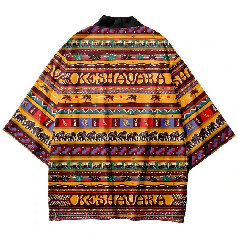 unisex vintage kimono cardigan for daily wear