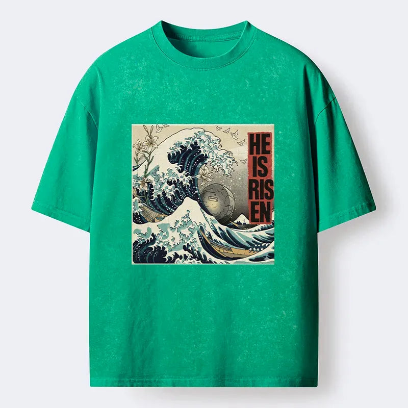 Japanese Vintage Washed T-Shirt Free Shipping
