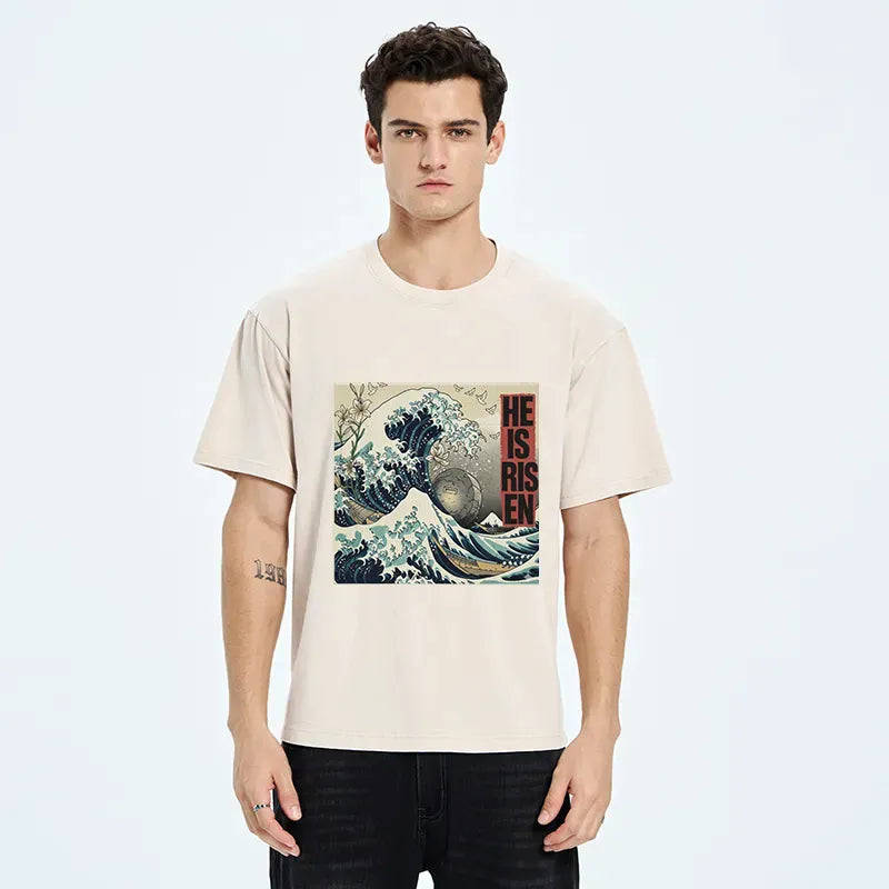 Kyoto Lion Ukiyo-e Tee On Sale