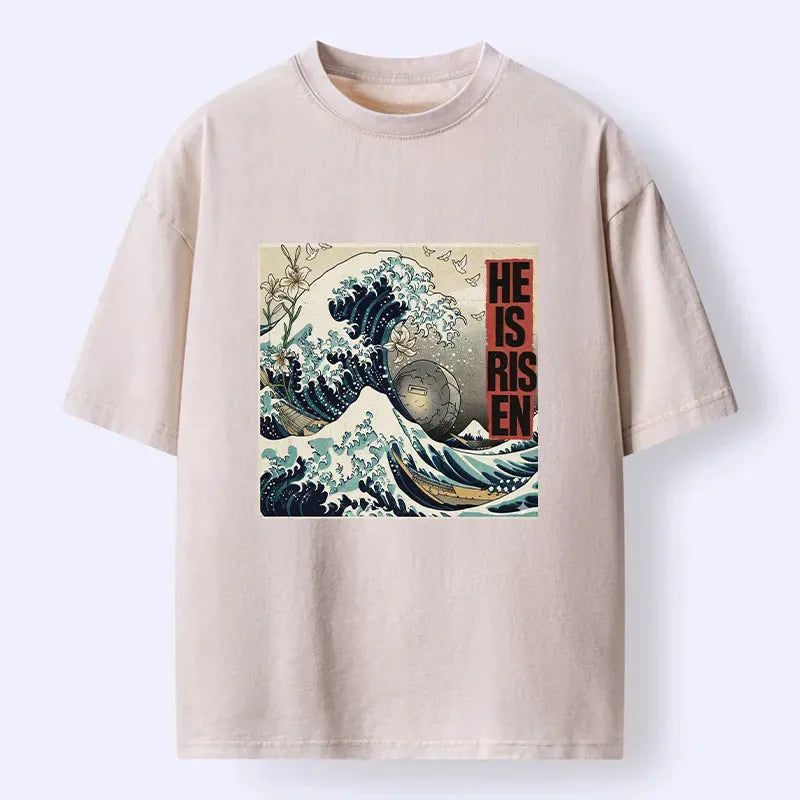 Japanese Vintage Washed T-Shirt Free Shipping