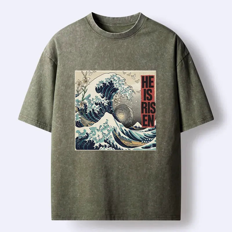 Kyoto Lion Ukiyo-e Tee On Sale