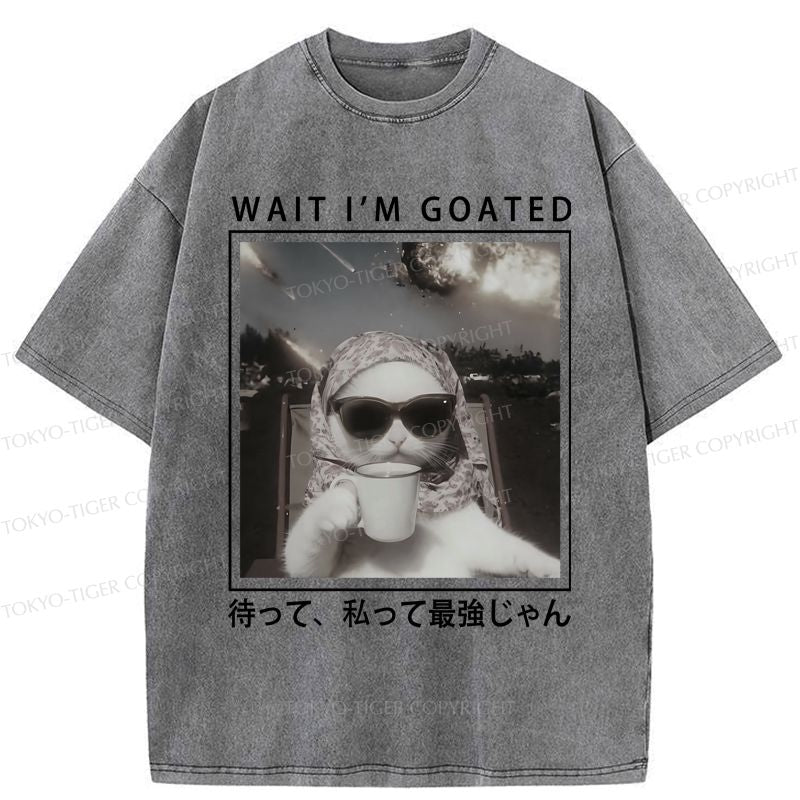 Elegant Cat T-Shirt Comfortable Cotton