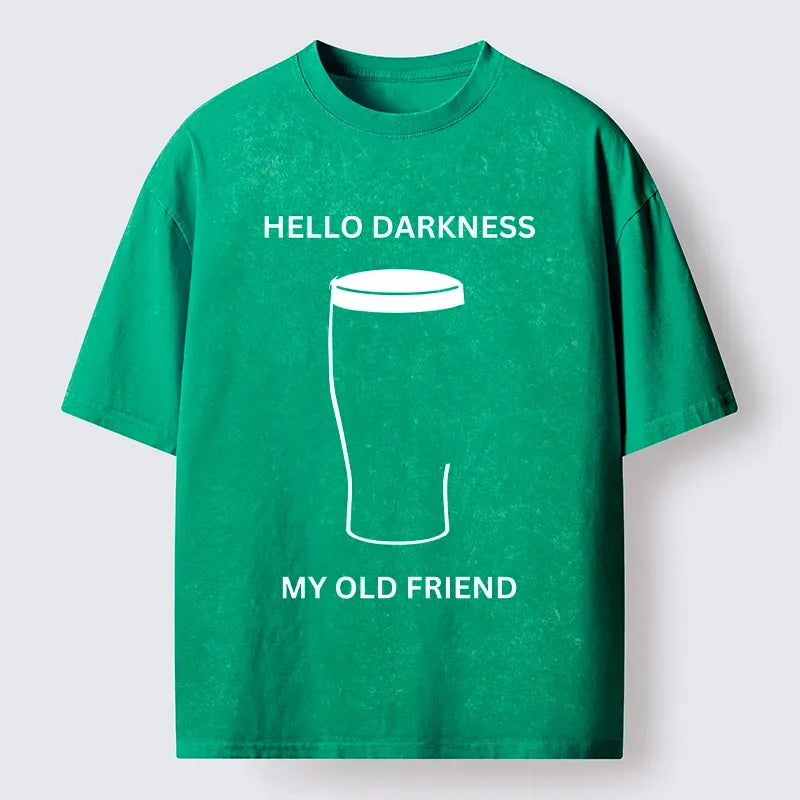 Kyoto-Lion St Patrick's Day Beer Meme Washed T-Shirt