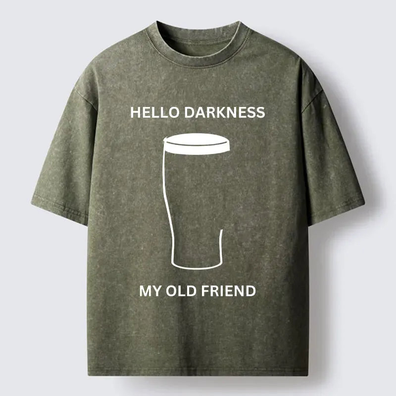Kyoto-Lion St Patrick's Day Beer Meme Washed T-Shirt