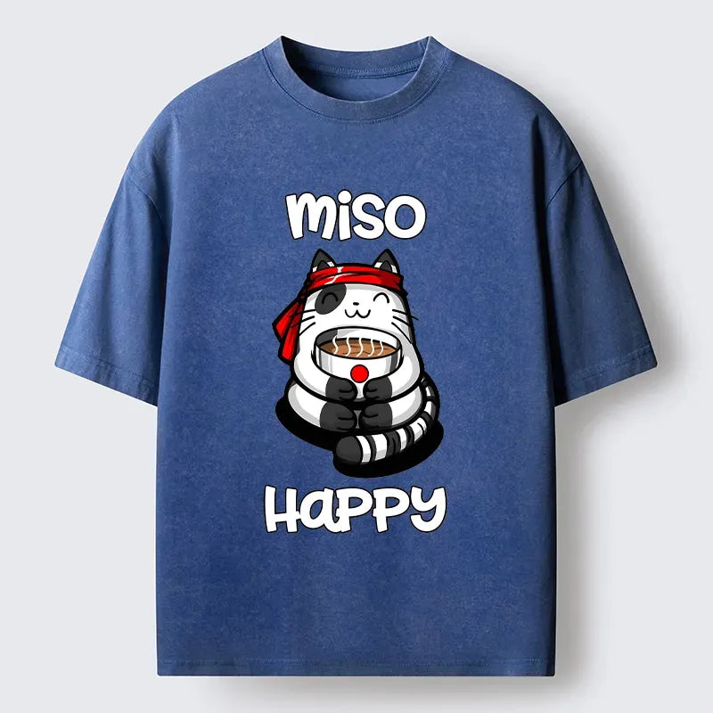 Happy Vintage Style T-Shirt for Summer