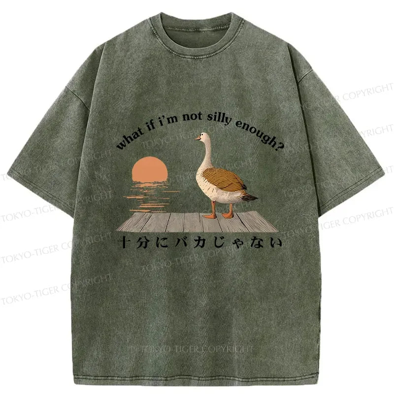 Japanese Washed T-Shirt for Daily Wear