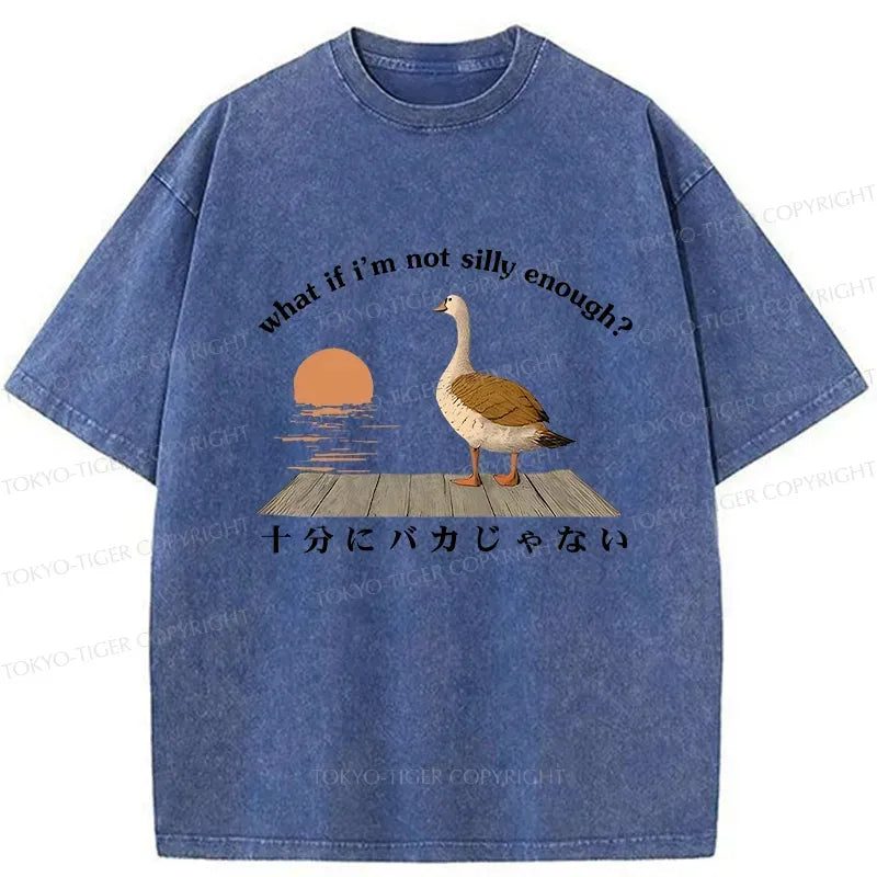 Japanese Washed T-Shirt for Daily Wear
