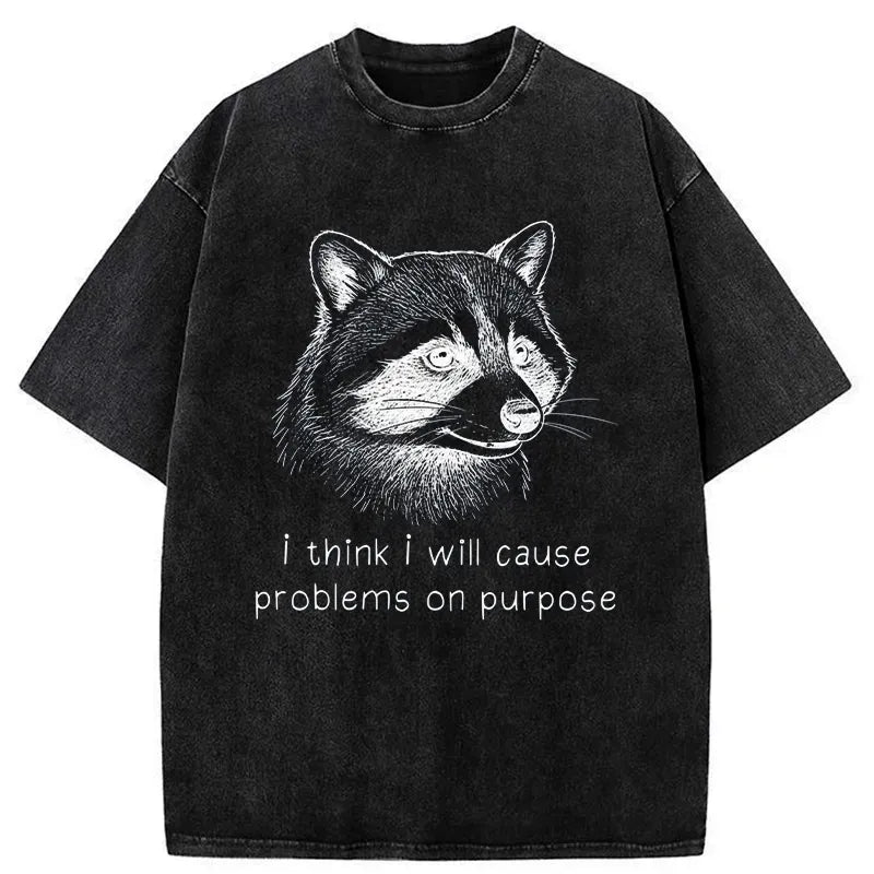 Japanese vintage washed t-shirt for daily wear