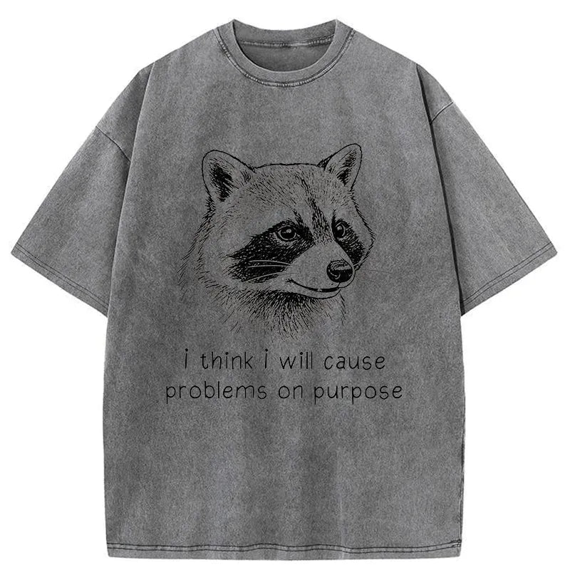 Japanese vintage washed t-shirt for daily wear
