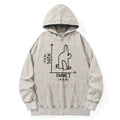 Kyoto-Lion A Rabbit And A Duck Washed Hoodie