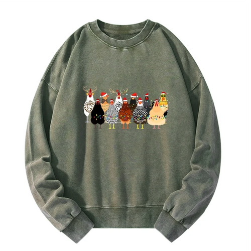 washed unisex sweatshirt for daily wear