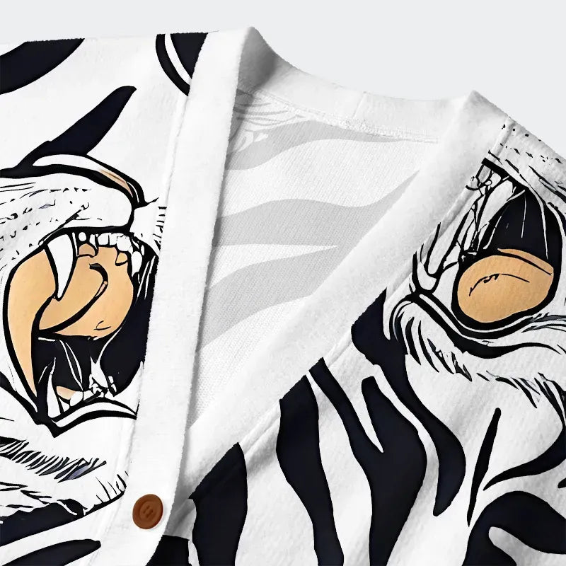 Japanese Tiger Sweater for Daily Wear