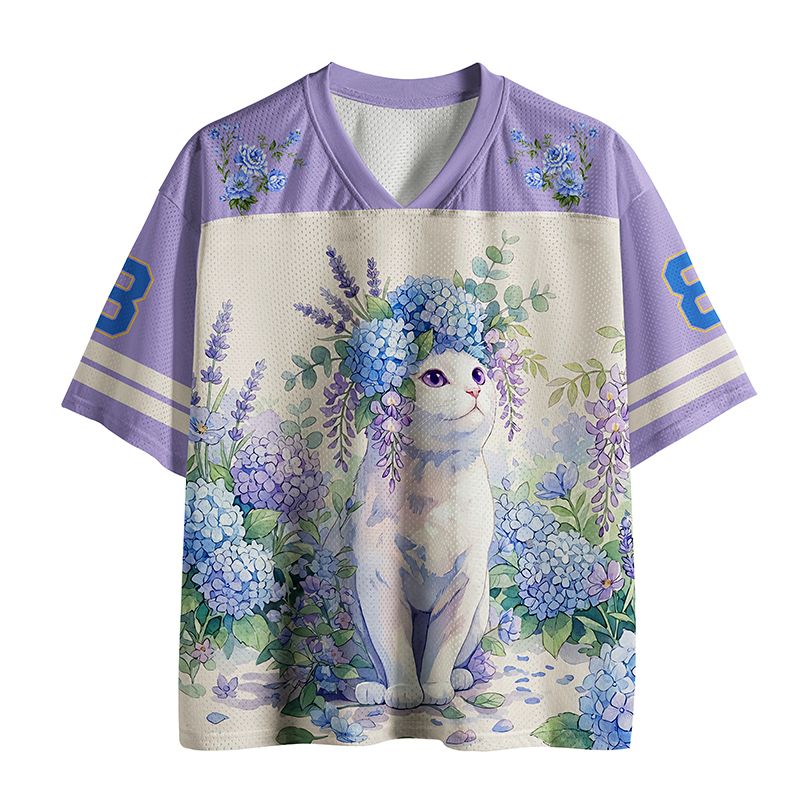 Unisex mesh jersey for casual wear