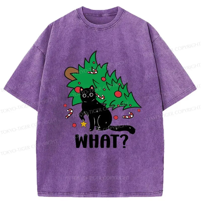 Vintage Kyoto black cat tee streetwear