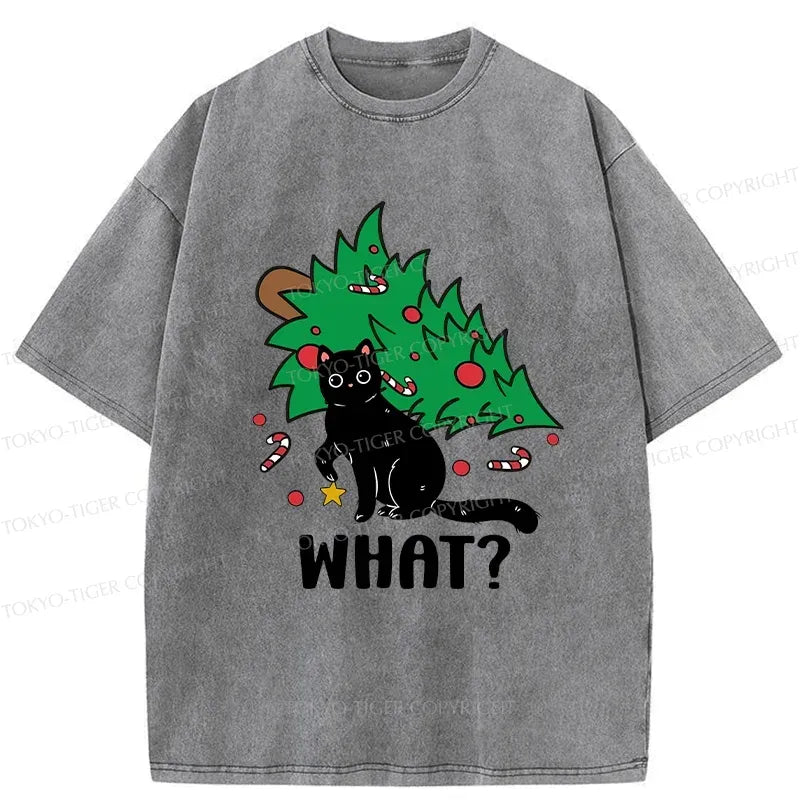 Vintage Kyoto black cat tee streetwear