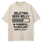 Washed Japanese T-Shirt for Everyday