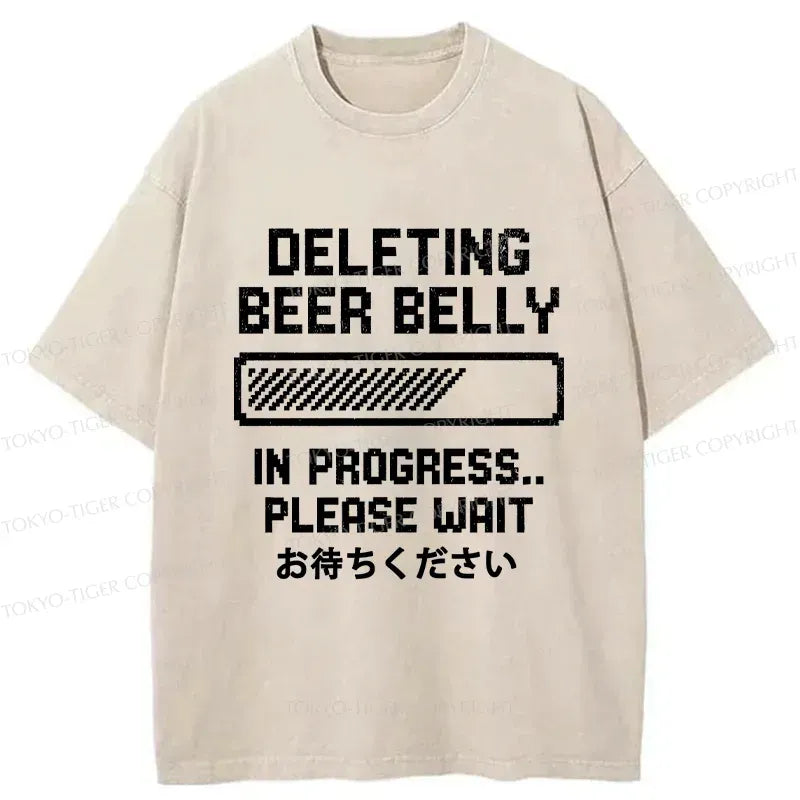 Washed Japanese T-Shirt for Everyday