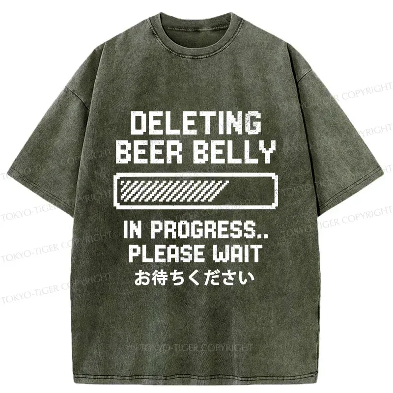 Washed Japanese T-Shirt for Everyday