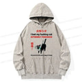 Japanese Funny Cat Hoodie for Daily Wear