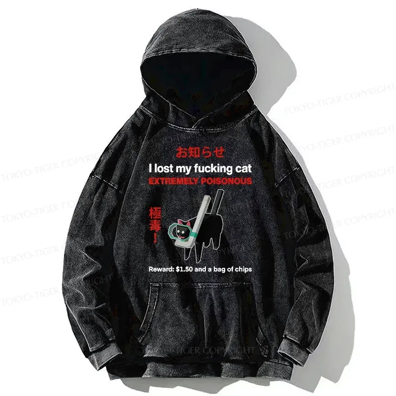Toxic Cat Ukiyo-e Hoodie Best Seller