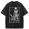 Kyoto Lion washed Japanese t-shirt for daily wear