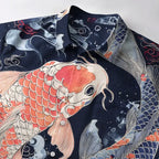 Vintage Japanese Shirt for Casual Streetwear