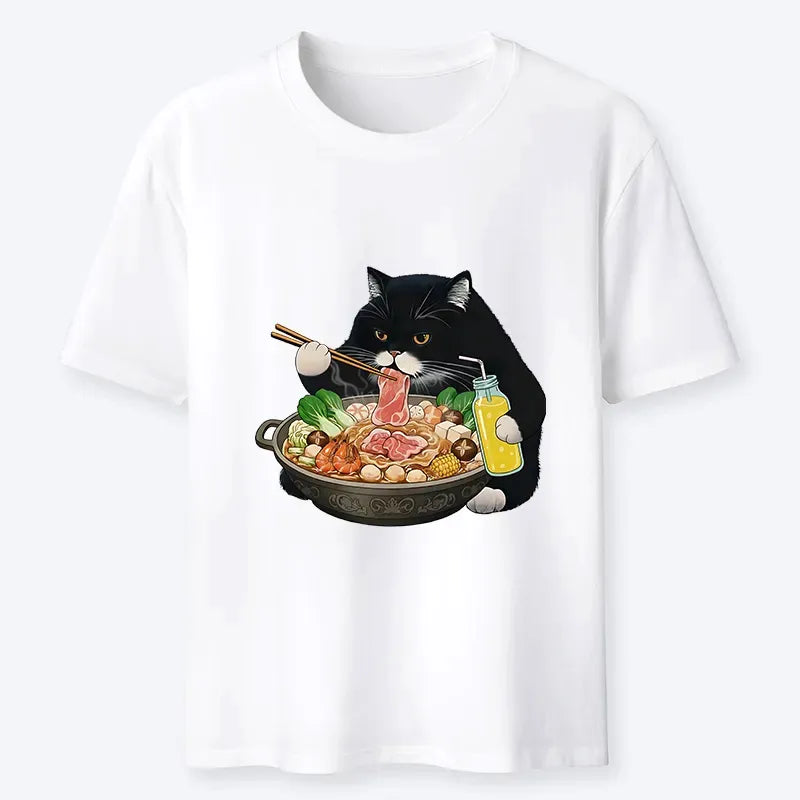 Kyoto Lion Classic Cotton Tee for Summer