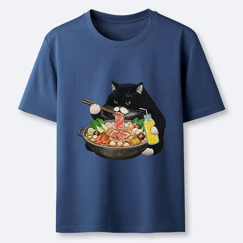 Kyoto Lion Classic Cotton Tee for Summer