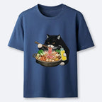 Kyoto Lion Classic Cotton Tee for Summer