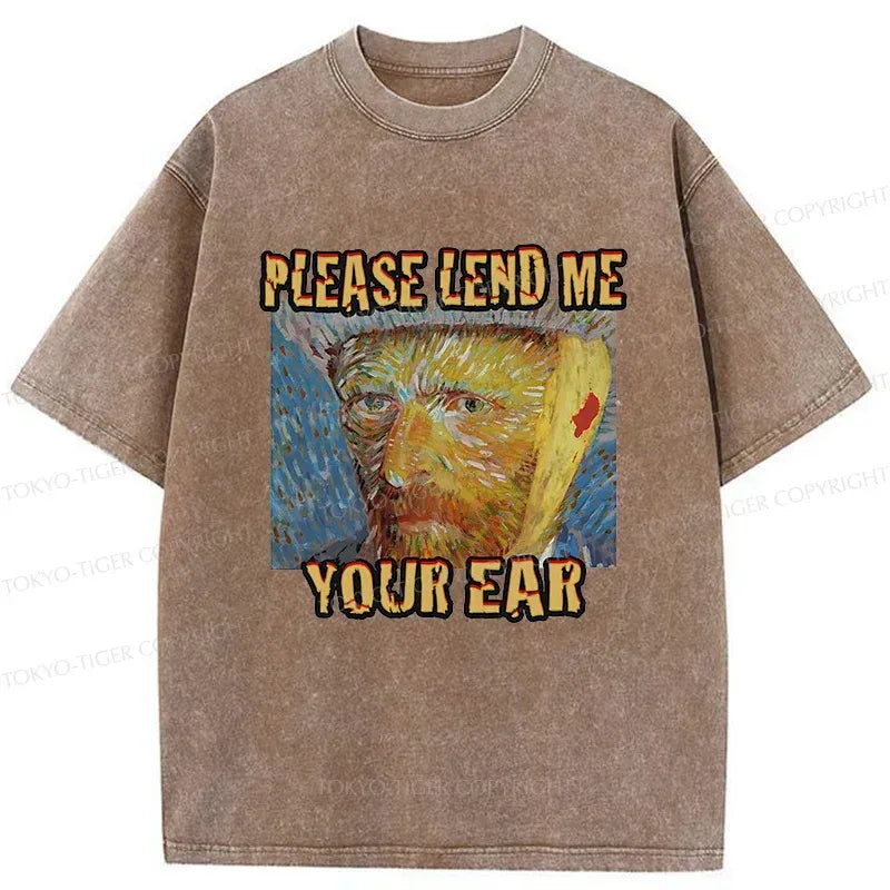 Funny Van Gogh T-Shirt for Anime Convention