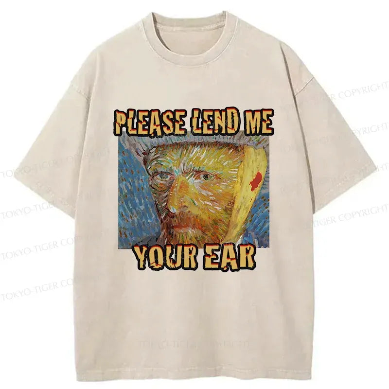 Funny Van Gogh T-Shirt for Anime Convention