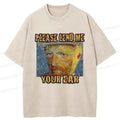 Funny Van Gogh T-Shirt for Anime Convention