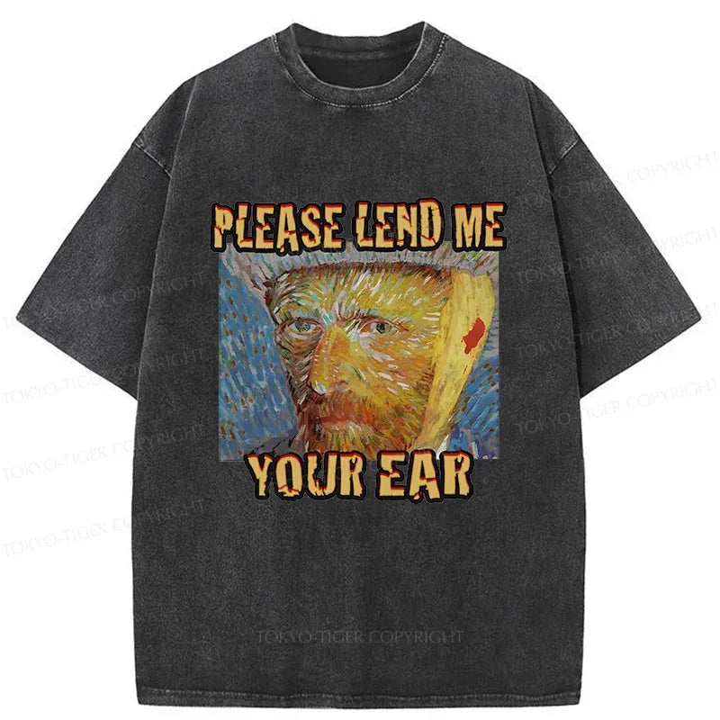 Funny Van Gogh T-Shirt for Anime Convention