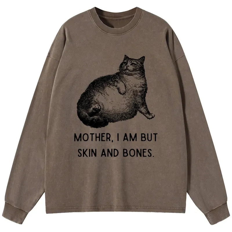 Vintage Japanese Cat Shirt for Streetwear
