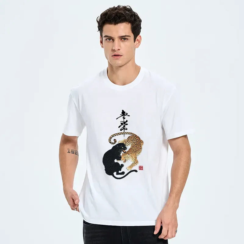 Japanese Ukiyo-e T-Shirt for Daily Wear