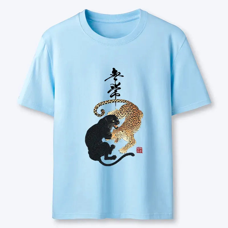 Kyoto Lion Vintage T-Shirt for Streetwear