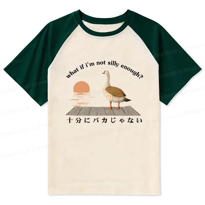 Japanese vintage raglan tee for anime convention