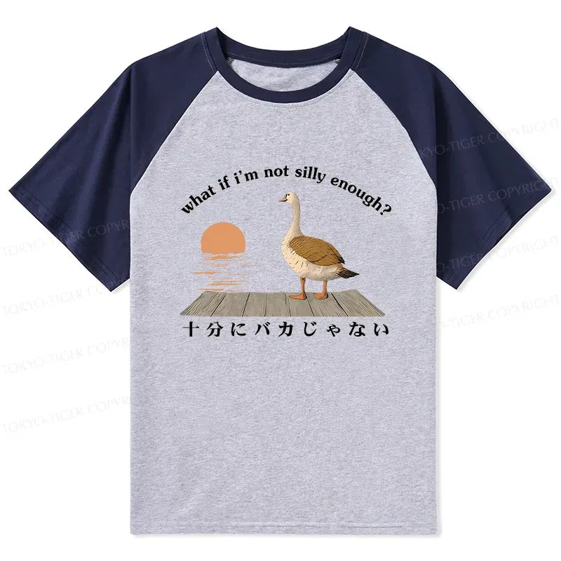 Japanese vintage raglan tee for anime convention