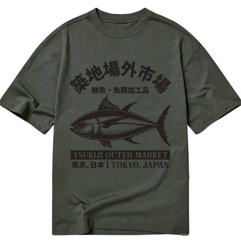 Tokyo Tsukiji fish market tee best seller