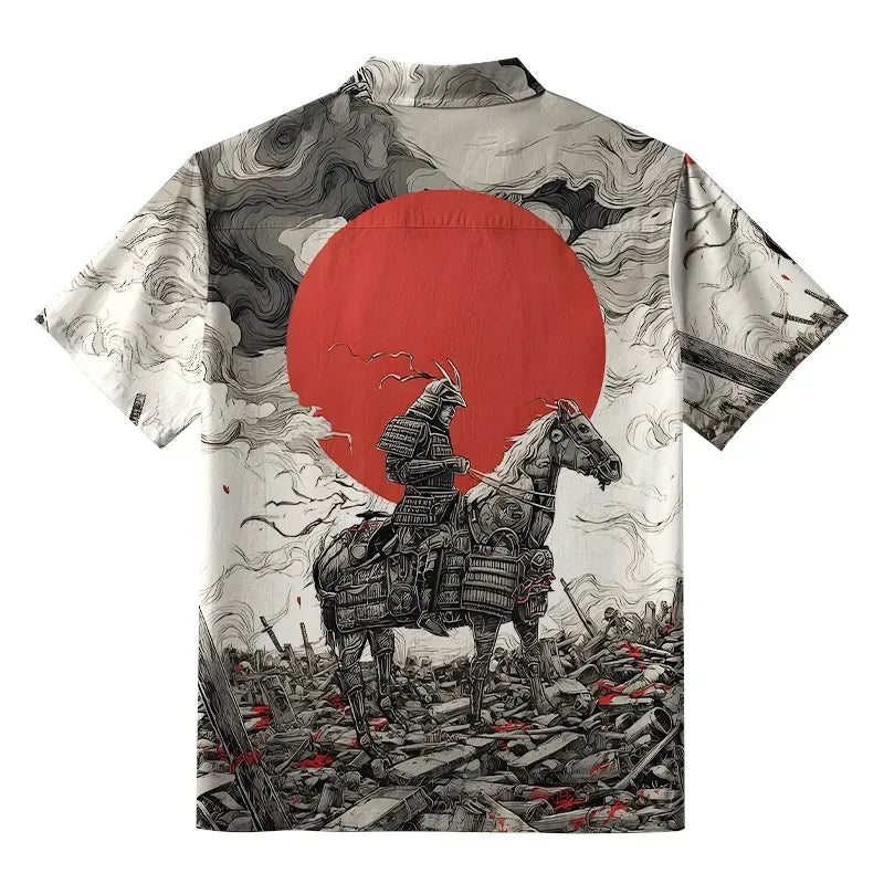 Unisex Samurai Shirt Premium Cotton Gift Idea